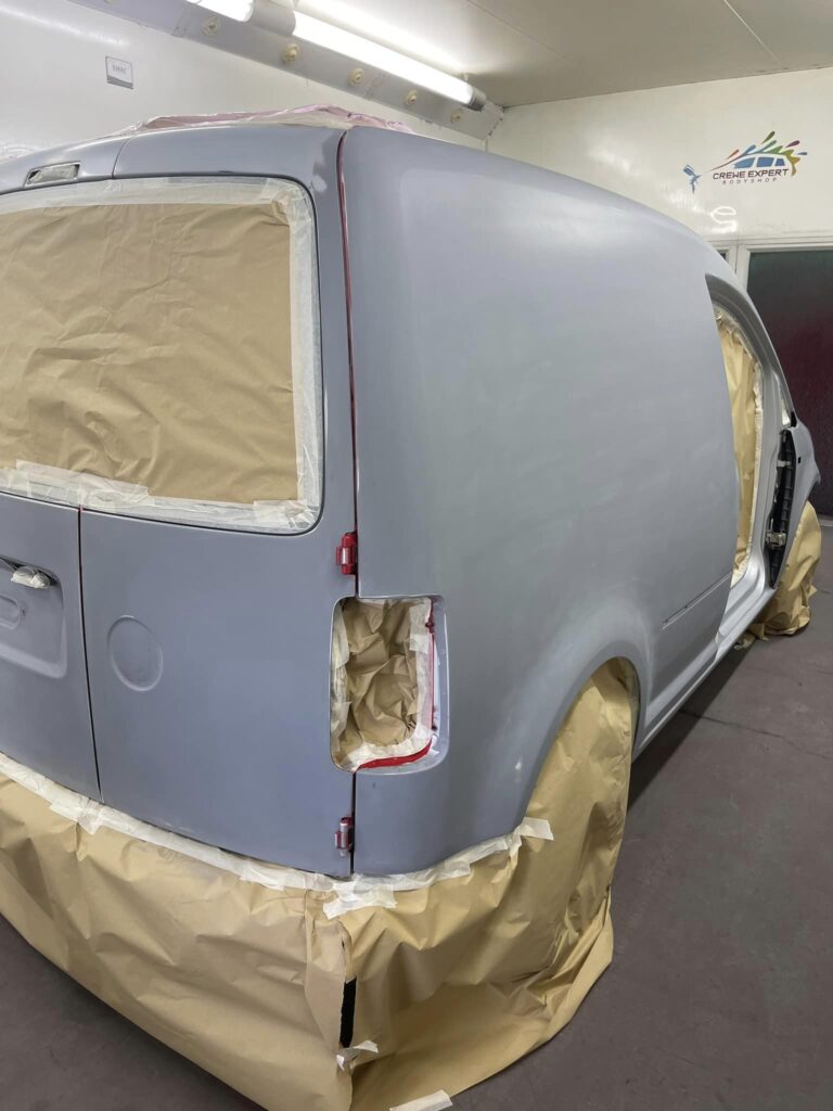 Car dent being repaired at a body shop near me car repair